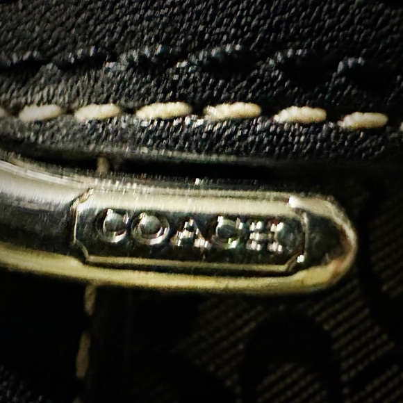 Vintage Coach soho shoulder bag Black and Gray Women's Bag - Picture 2 of 9